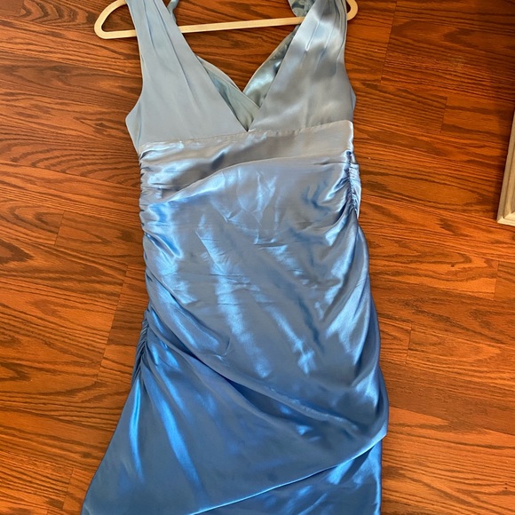 Blue cocktail dress - Picture 3 of 5